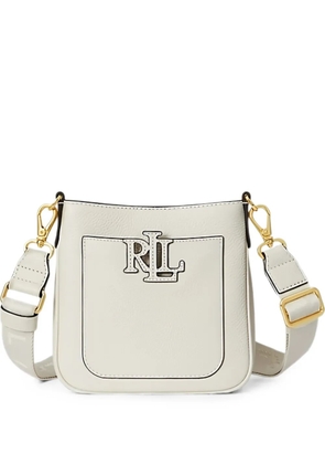 Lauren Ralph Lauren Cameryn logo-plaque cross body bag - Neutrals