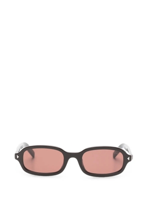 Prada Eyewear rectangle-frame sunglasses - Brown