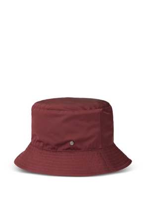 Maison Michel Jason logo-detail bucket hat - Red