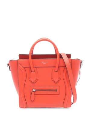 Celine Pre-Owned 2010s Luggage Nano 2-Way tote bag - Red