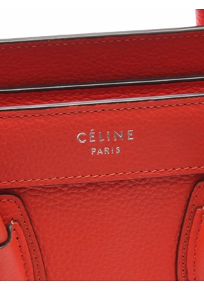 Celine Pre-Owned 2010s Luggage Nano 2-Way tote bag - Red