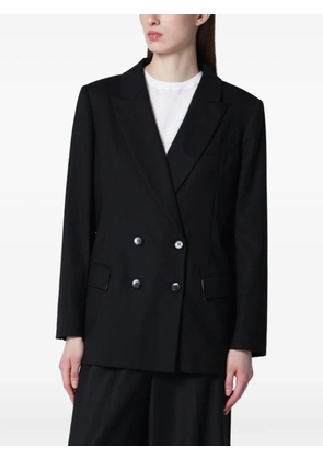 VITOVI flap-pocket double-breasted blazer - Black