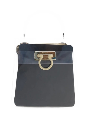 Ferragamo transparent turn-lock tote bag - White