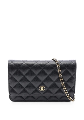 CHANEL Pre-Owned Matelasse Caviar crossbody bag - Black