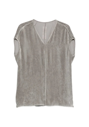 Rick Owens V-neck blouse - Grey