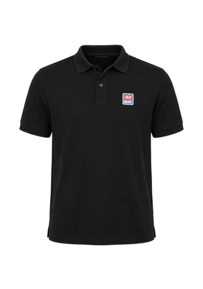 Diesel Smith logo-patch polo shirt - Black