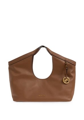 Michael Michael Kors Haddie leather tote bag - Brown