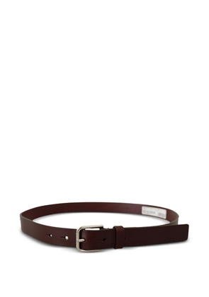 Dolce & Gabbana leather buckle belt - Brown