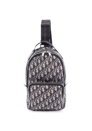 Christian Dior Pre-Owned 2010s Oblique Rider backpack - Blue