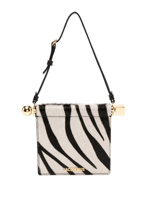 Jacquemus The Rond Carré mini bag - Black