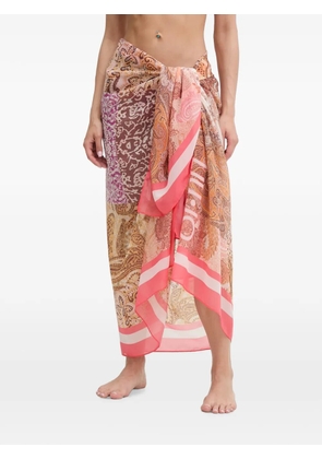 LIU JO paisley-print sarong - Neutrals