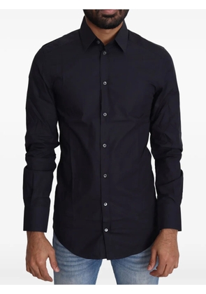 Dolce & Gabbana button-down slim-fit shirt - Blue