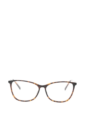 VALENTINO GARAVANI EYEWEAR VLogo tortoise-shell glasses - Brown