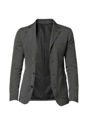 Dolce & Gabbana patterned notch-lapel blazer - Black