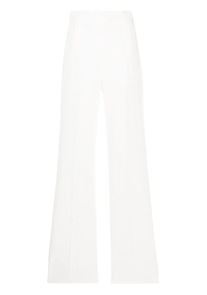 Alberta Ferretti wide-leg flared trousers - White