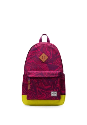 Herschel Supply Co. Heritage graphic-print backpack - Pink