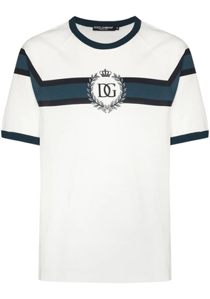 Dolce & Gabbana DG band logo T-shirt - White