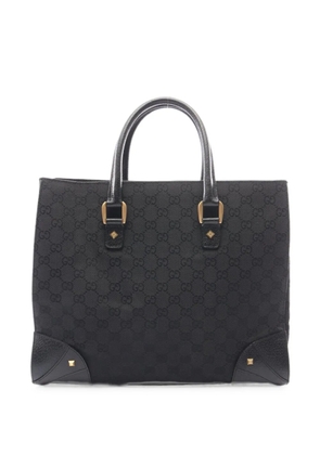 Gucci Pre-Owned 2000s GG canvas tote bag - Black