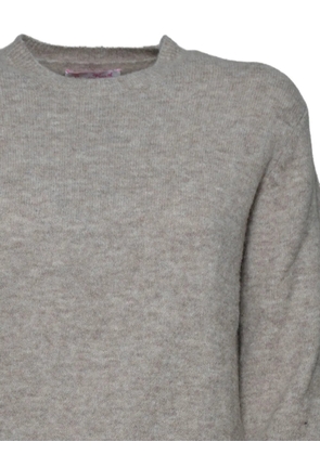 MC2 Saint Barth crew-neck ribbed-trim sweater - Neutrals