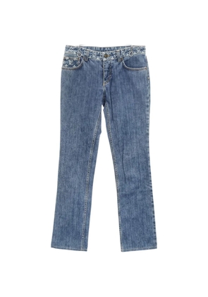 Louis Vuitton Pre-Owned 2010s Monogram straight-leg jeans - Blue
