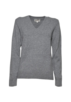 MC2 Saint Barth V-neck knitted sweater - Grey