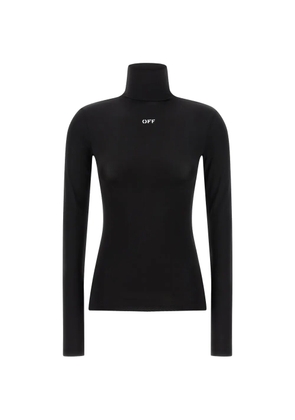 Off-White Off Stamp high-neck sweatshirt - Black