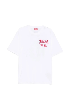 Diesel graphic-print crew-neck T-shirt - White