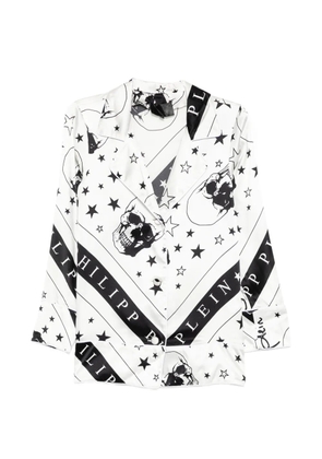 Philipp Plein skull-print loungewear - White