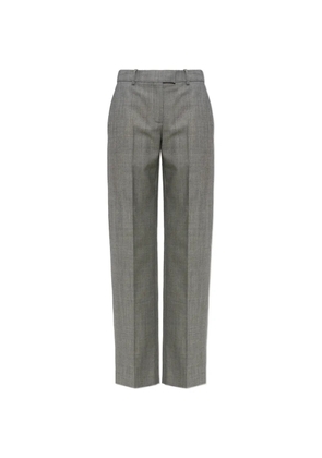 Alexander McQueen pressed-crease trousers - Grey