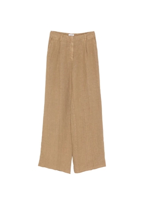 Boglioli Linea pleated wide-leg trousers - Neutrals