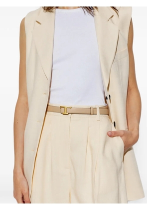 Tod's T Timeless leather belt - Neutrals