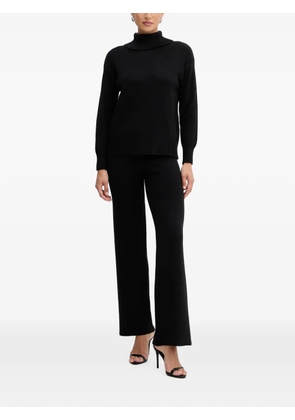Haveone roll-neck trousers and sweater set - Black