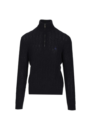 ETRO quarter-zip cashmere sweater - Blue