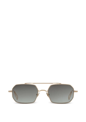 Ahlem Clovis geometric-frame sunglasses - Gold