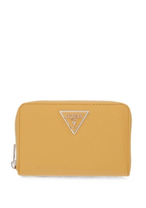 GUESS USA Laurel triangle-logo wallet - Yellow