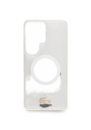 Lacoste logo-plaque Samsung Galaxy S26 Ultra case - White