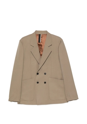 Low Brand double-breasted notched-lapel blazer - Neutrals