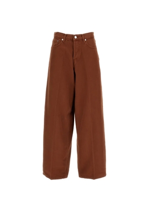 Haikure wide-leg jeans - Brown
