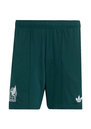adidas Mexico 25 Away logo-patch shorts - Green