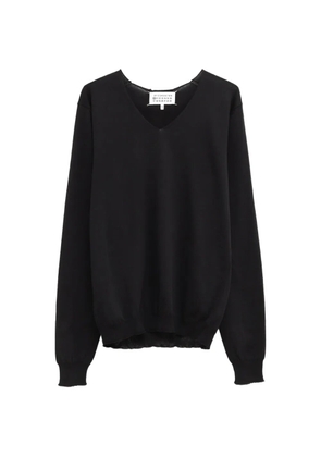 Maison Margiela V-neck sweater - Black