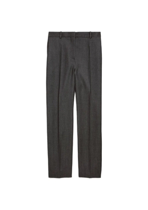 Balenciaga tailored wool-twill trousers - Grey