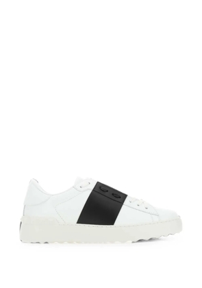 Valentino Garavani Open leather sneakers - White