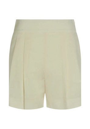 Max Mara pleated tailored shorts - Neutrals