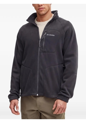 Columbia zip mock-neck knitwear - Grey