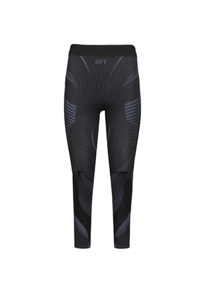 Off-White Racing seamless leggings - Black