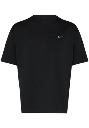 Nike Swoosh logo cotton T-shirt - Blue