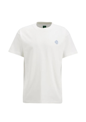 FLÂNEUR Blossom rubber-patch T-shirt - White