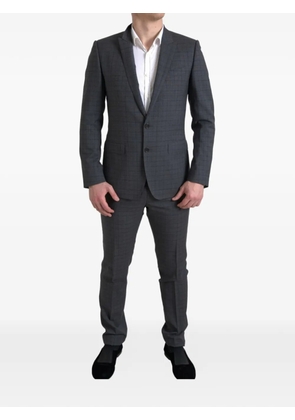 Dolce & Gabbana Martini check-pattern suit - Grey