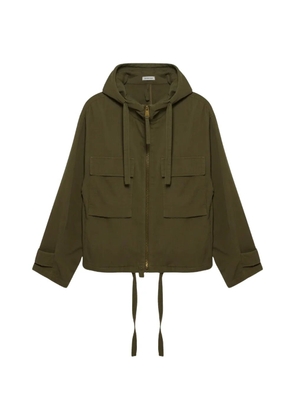 Simkhai hooded field jacket - Green