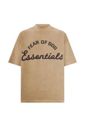 FEAR OF GOD ESSENTIALS 90s logo-print T-shirt - Neutrals